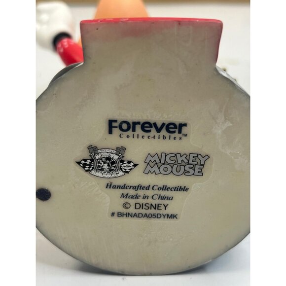 Mickey Mouse NASCAR Red Black Trophy Figurine Collectible Limited Edition RPM - Picture 4 of 4